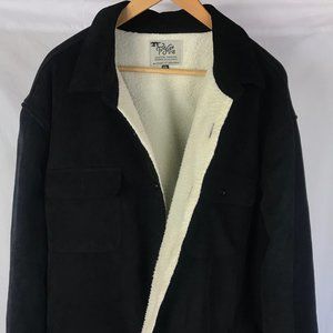 Corduroy, fleece line coat